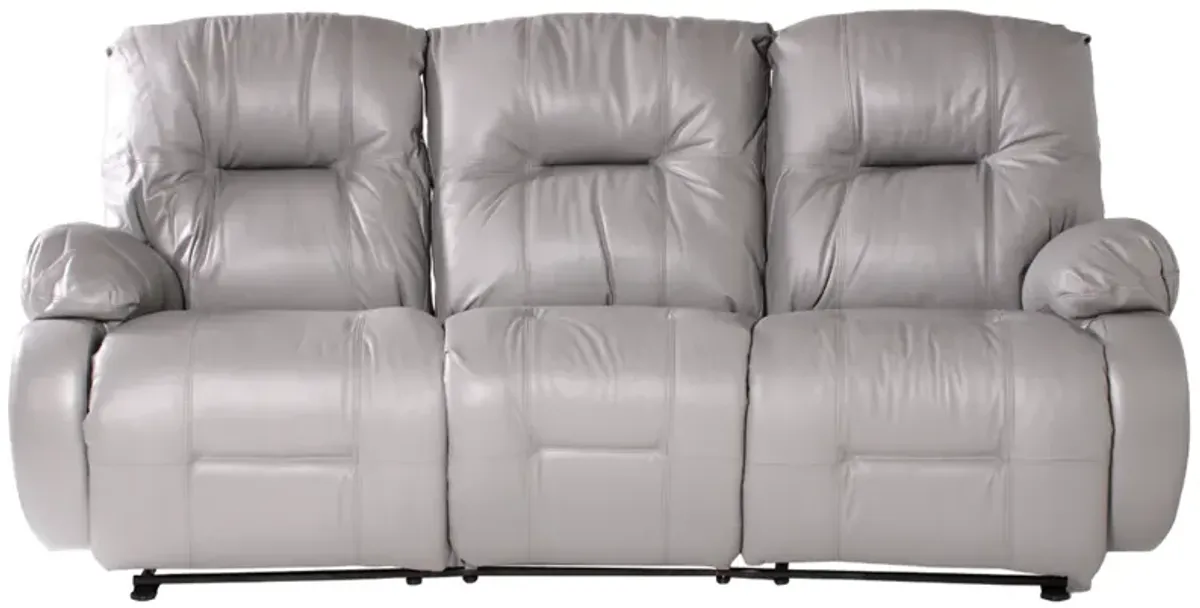 Best Home Brinley Flax Power Reclining Headrest Sofa