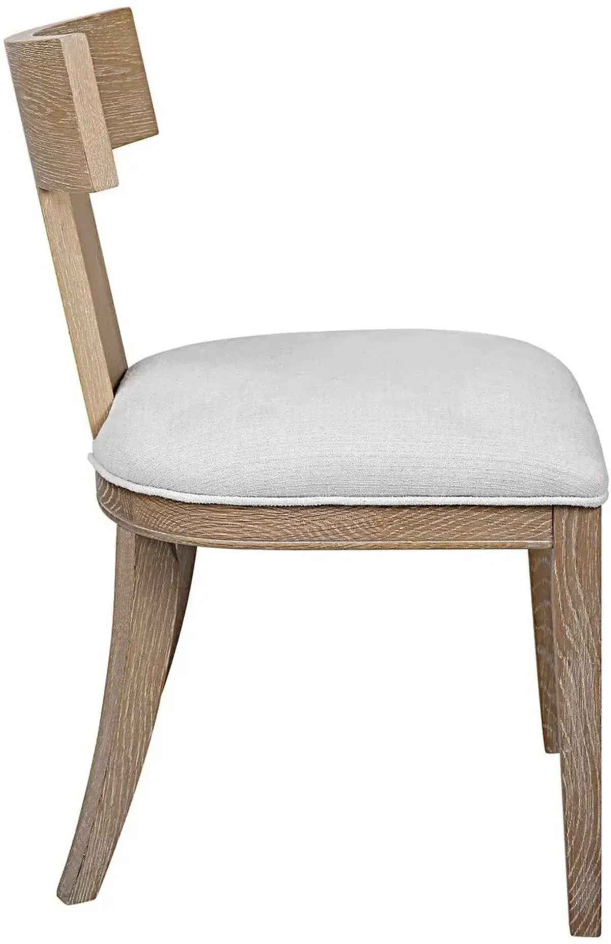 Uttermost Idris Natural Oak Armless Dining Chair Natural