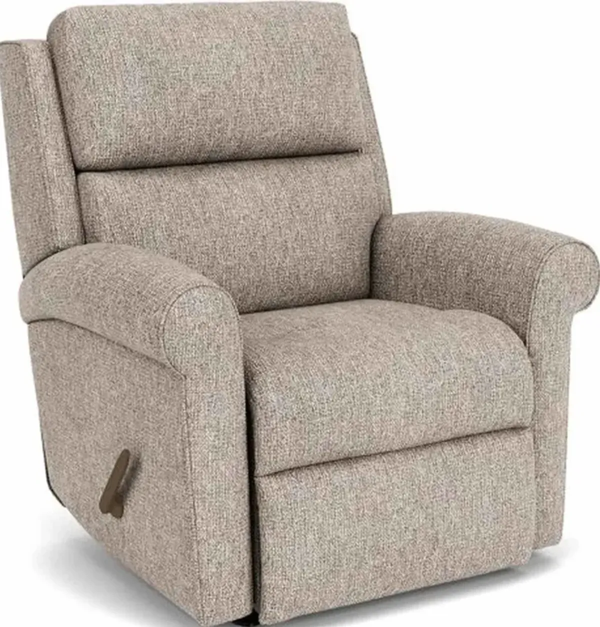 Flexsteel Belle Overcast Rocking Manual Recliner