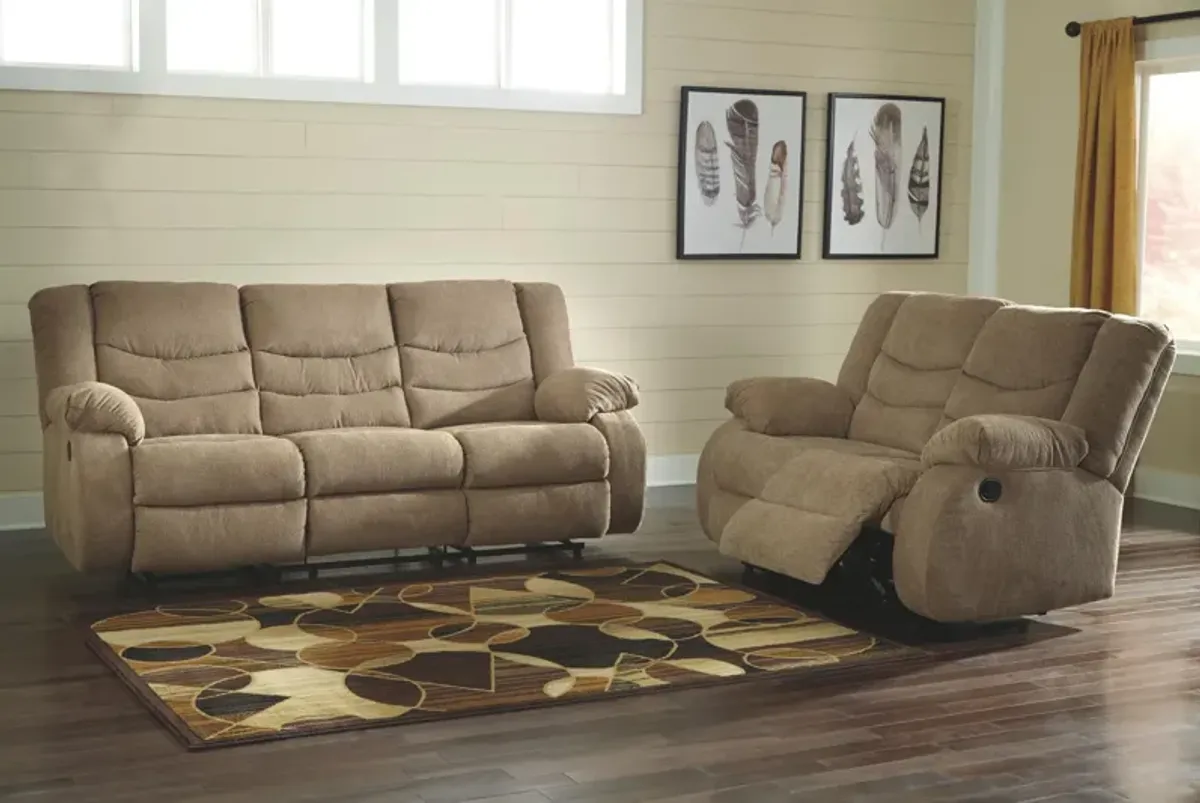 Ashley Tulen Mocha Reclining Sofa