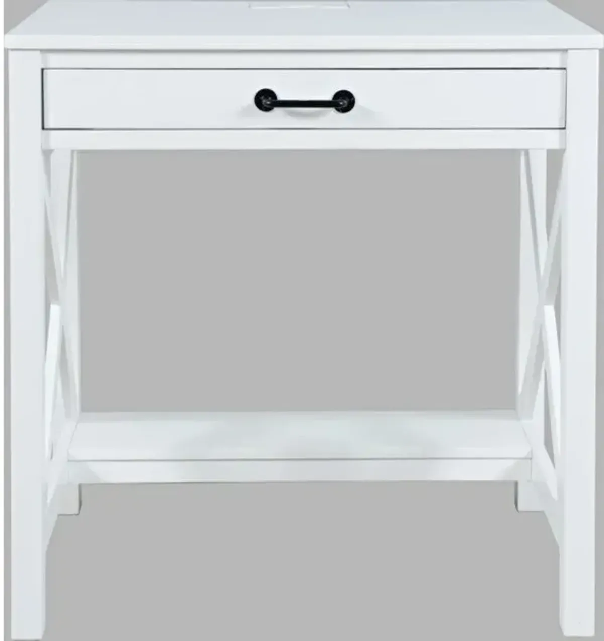 Jofran Hobson Power Writing Desk White