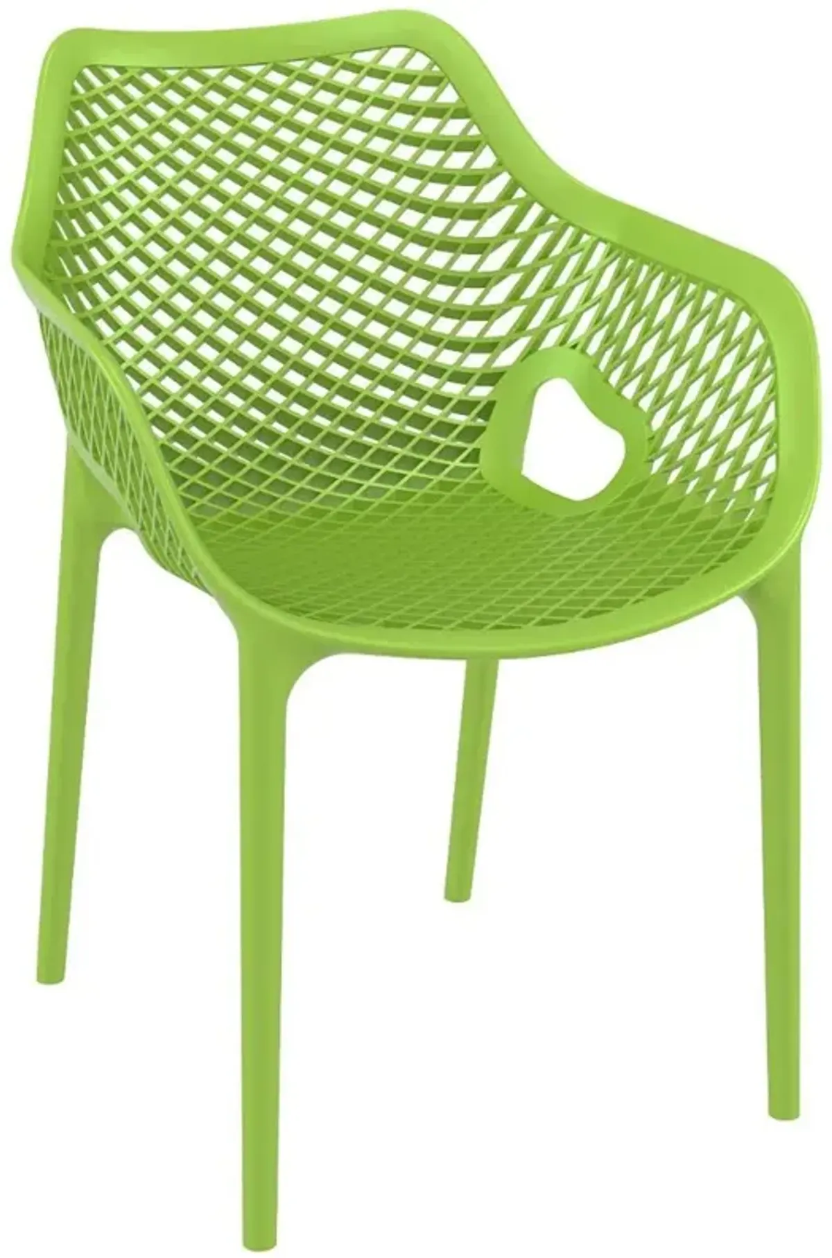 Compamia Air XL Outdoor Dining Arm Chair Tropical Green