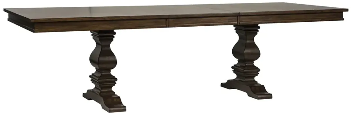 Liberty Furniture Armand Antique Brownstone Dining Table