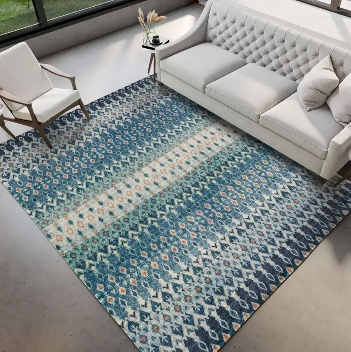 Dalyn Brisbane Indigo 5'X8' Area Rug