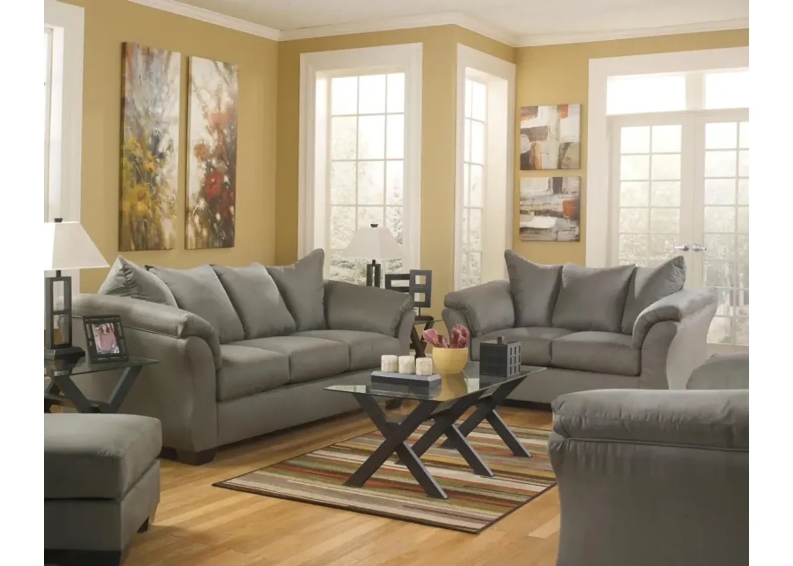 Ashley Darcy Cobblestone Sofa