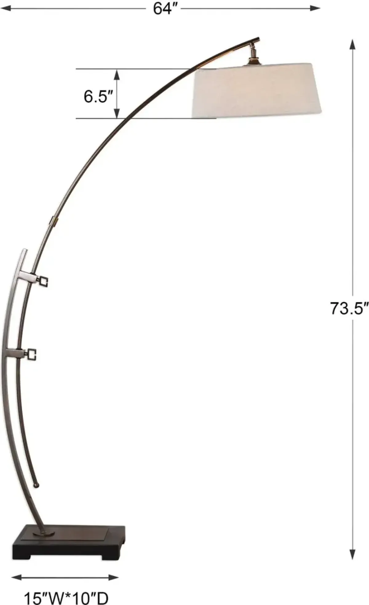 Uttermost Calogero Floor Lamp