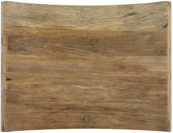 Uttermost Connor Elm Wood Accent Stool