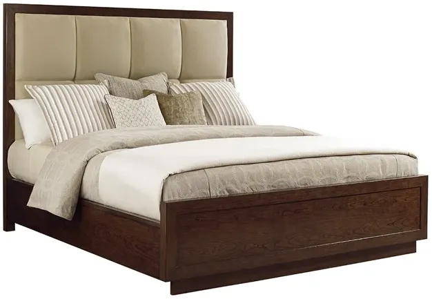 CASA DEL MAR UPHOLSTERED BED 6/6 KING LAUREL CANYON