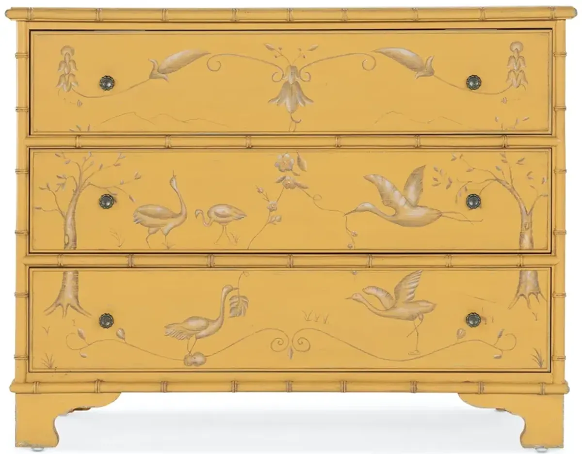 Hooker Furniture Charleston Butter 3-Drawer Accent Chest