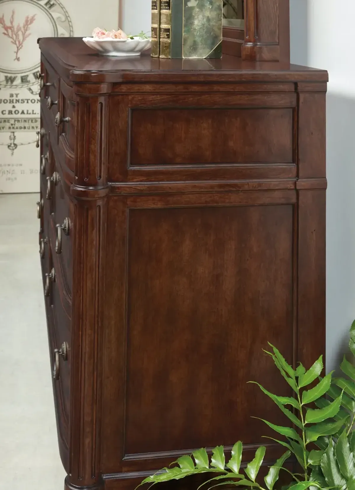 Hooker Furniture Charleston Brown Seven Drawer Dresser