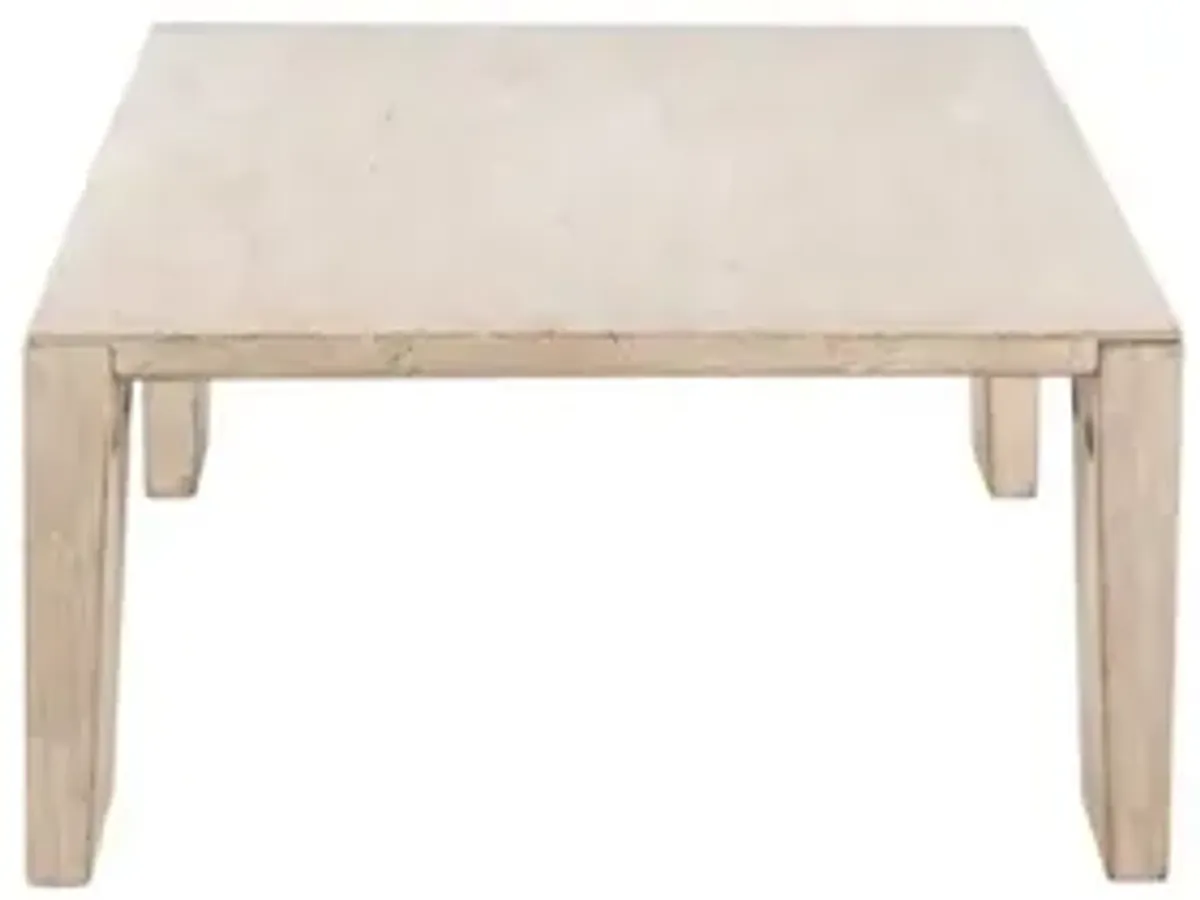 Nest Home White Washed Oliver Coffee Table