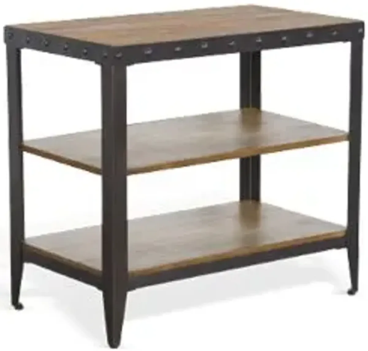 Sunny Designs San Diego Antique Brown Chair Side Table