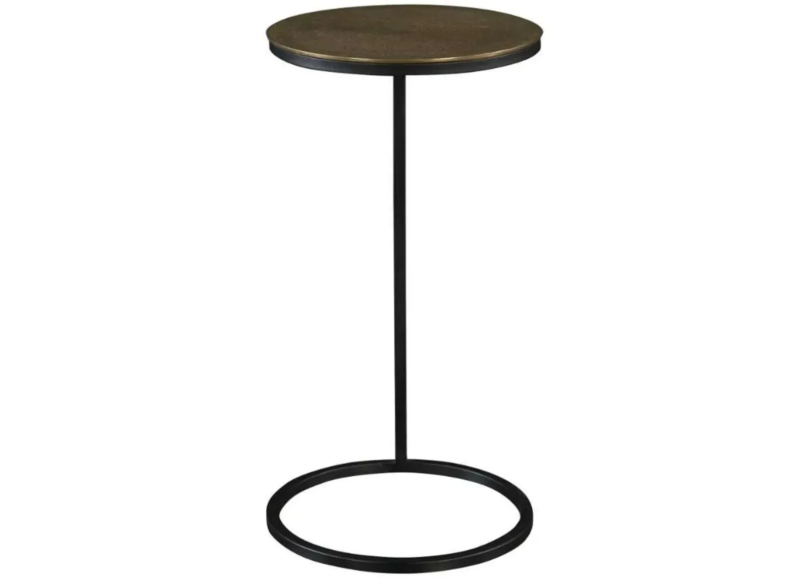 Uttermost Brunei Black/Gold Accent/Drink Table