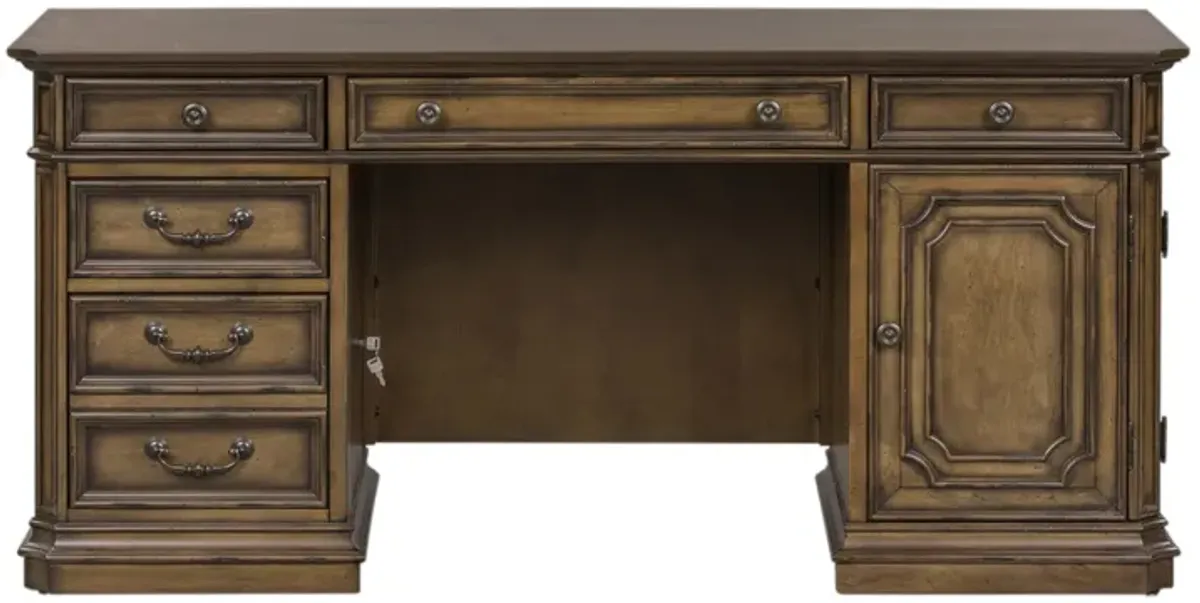 Liberty Furniture Amelia Antique Toffee Credenza