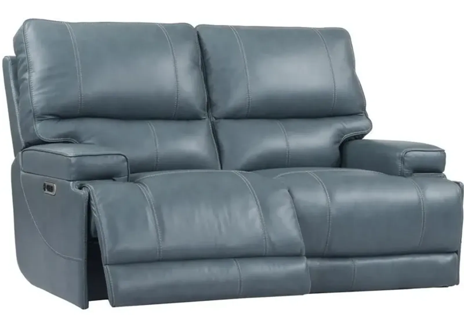 Parker House Whitman Verona Reclining Loveseat in Azure Color