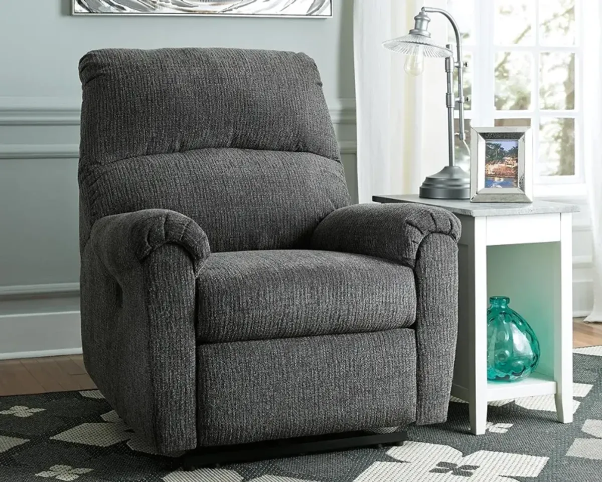 Ashley Mcteer Charcoal Power Recliner