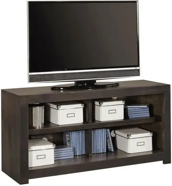 Aspenhome Avery Loft Ghost Black 49 Inch Open TV Stand Console