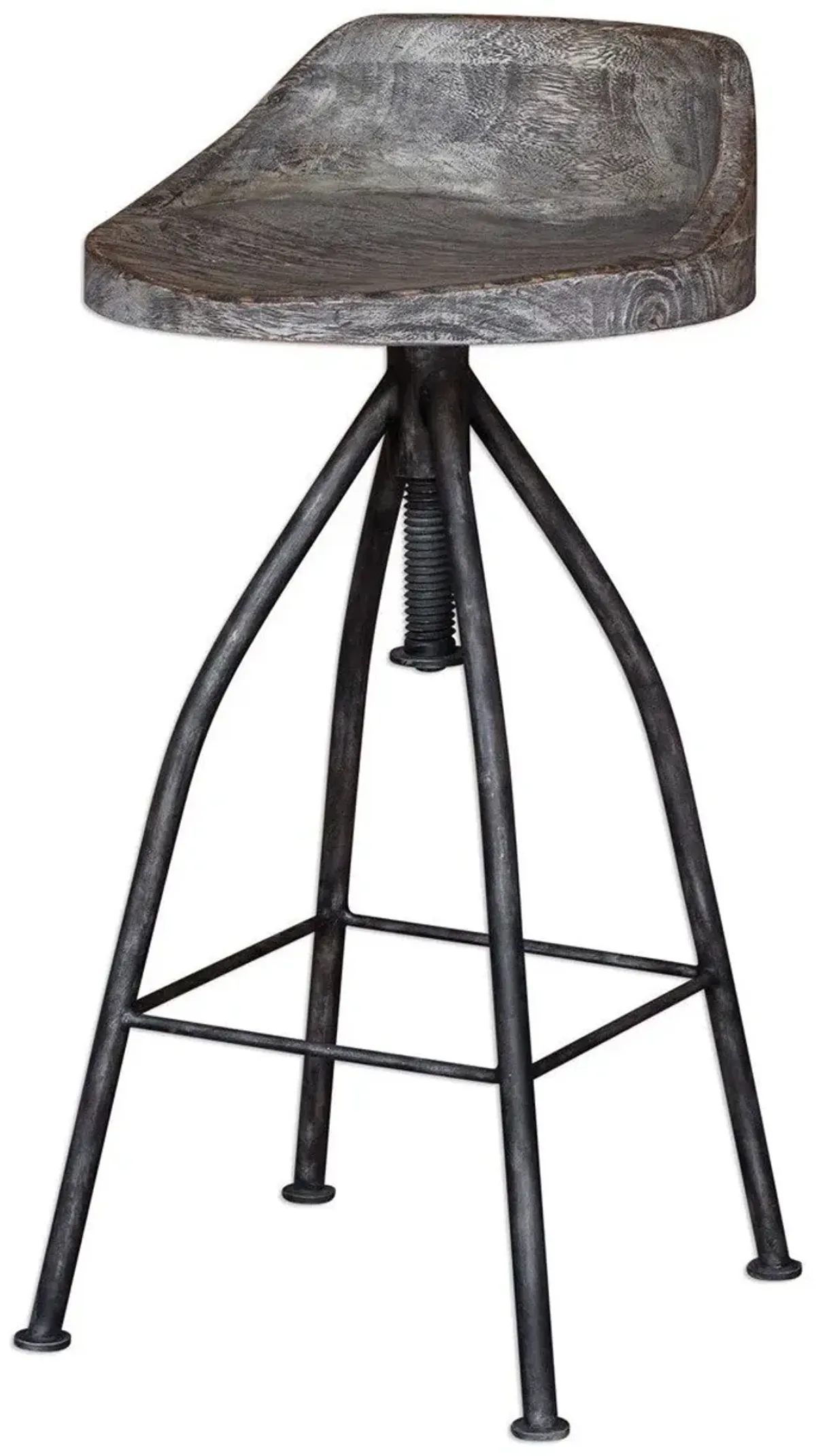 Uttermost Kairu Driftwood Bar Stool