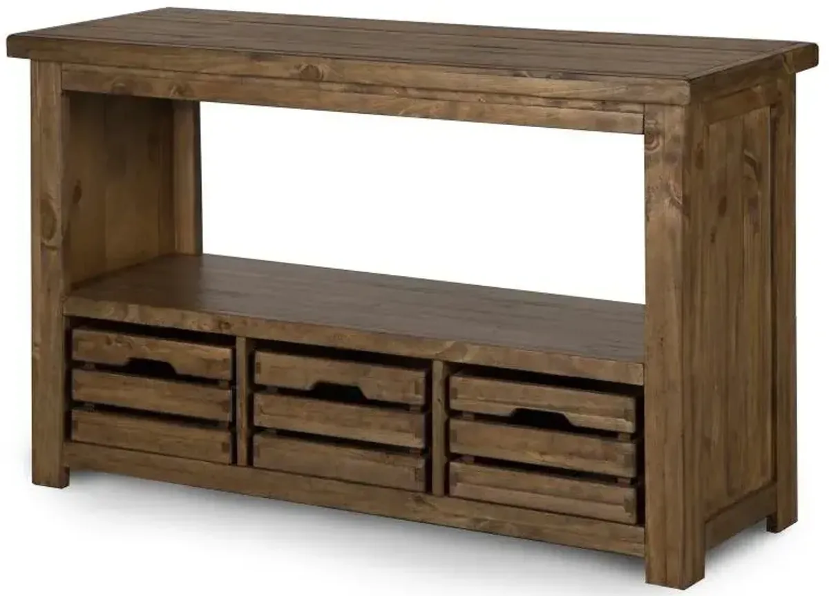 Magnussen Wood Rectangular Sofa Table Stratton