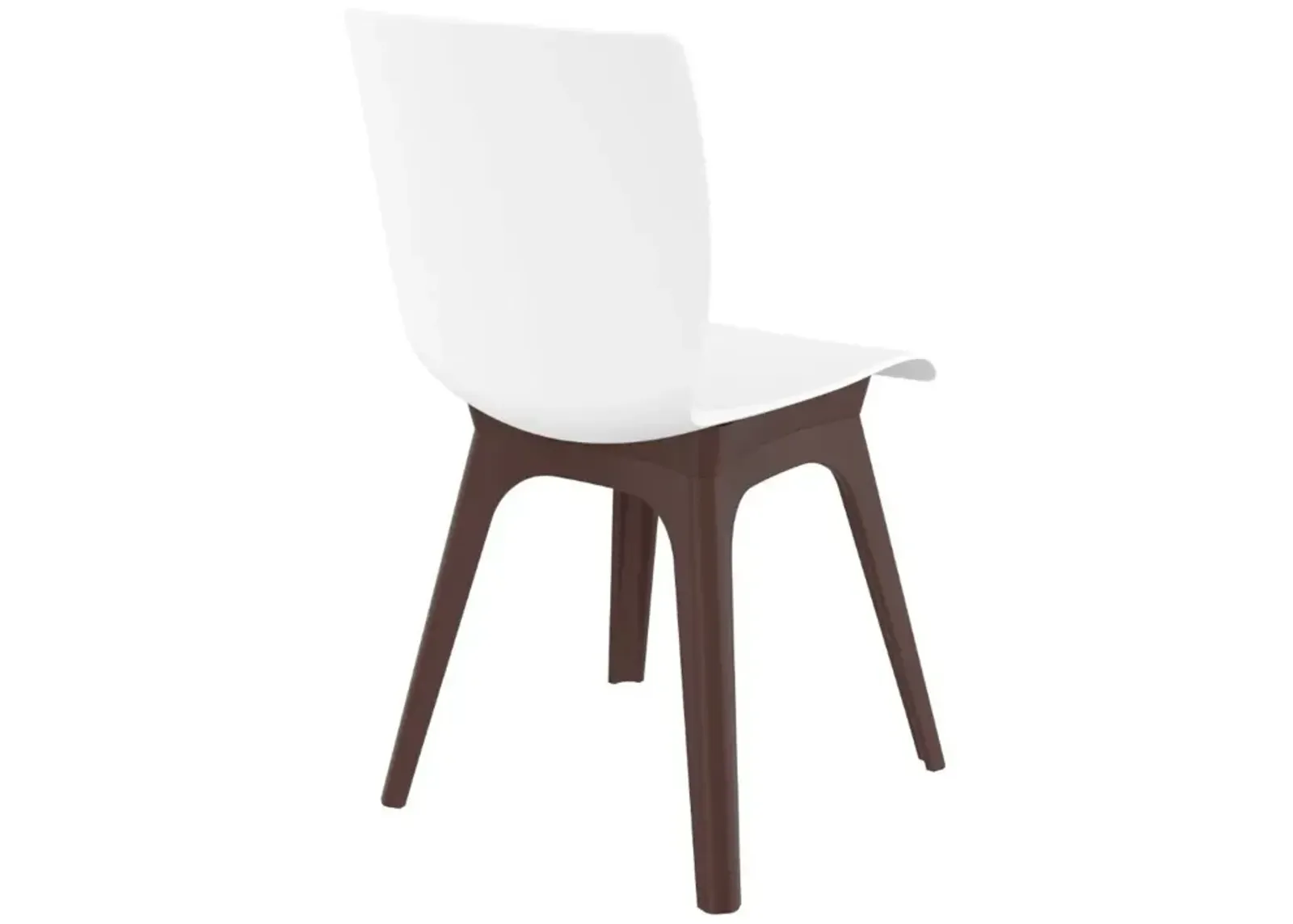 Compamia Mio Pp Modern Patio Chair Brown White