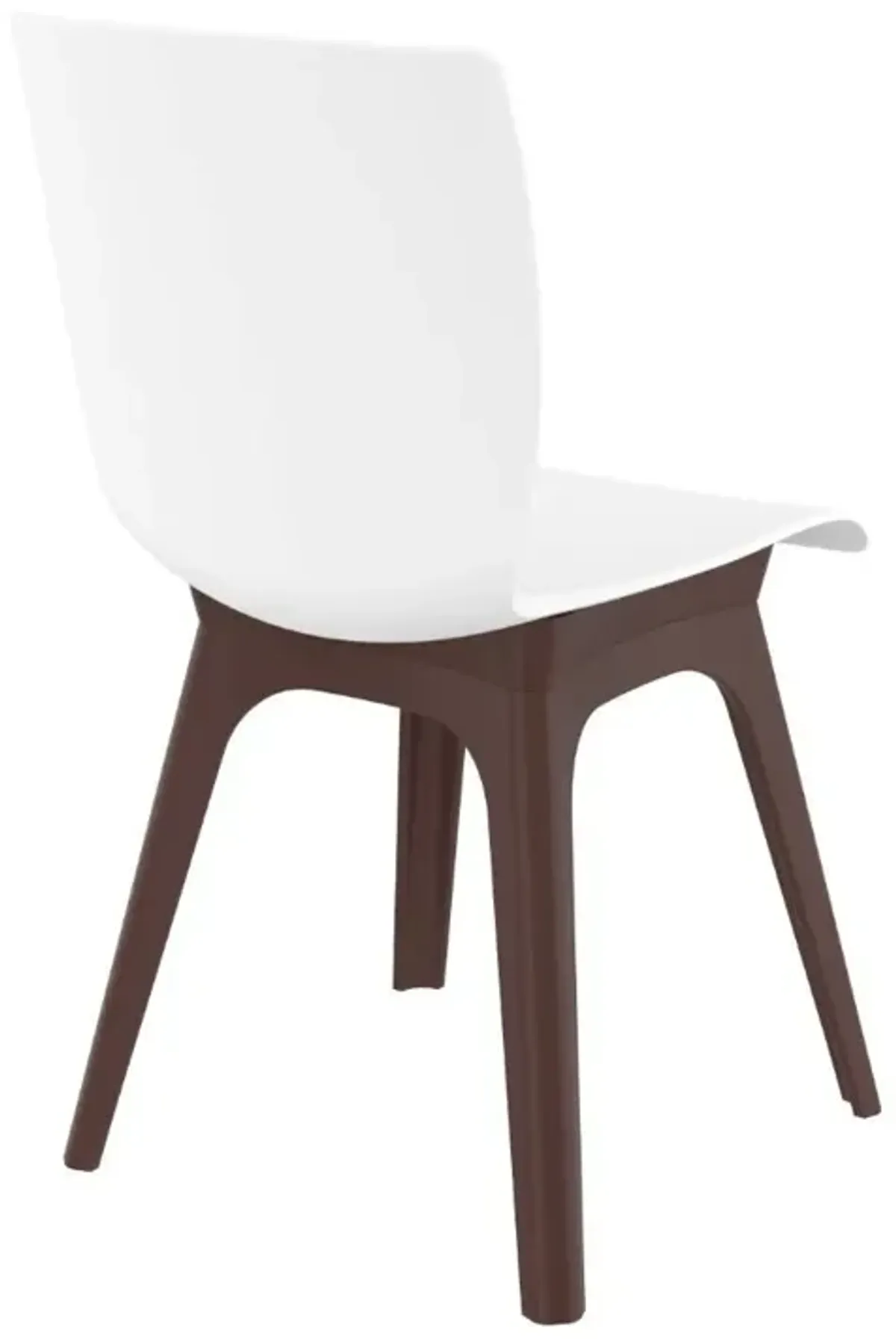 Compamia Mio Pp Modern Patio Chair Brown White