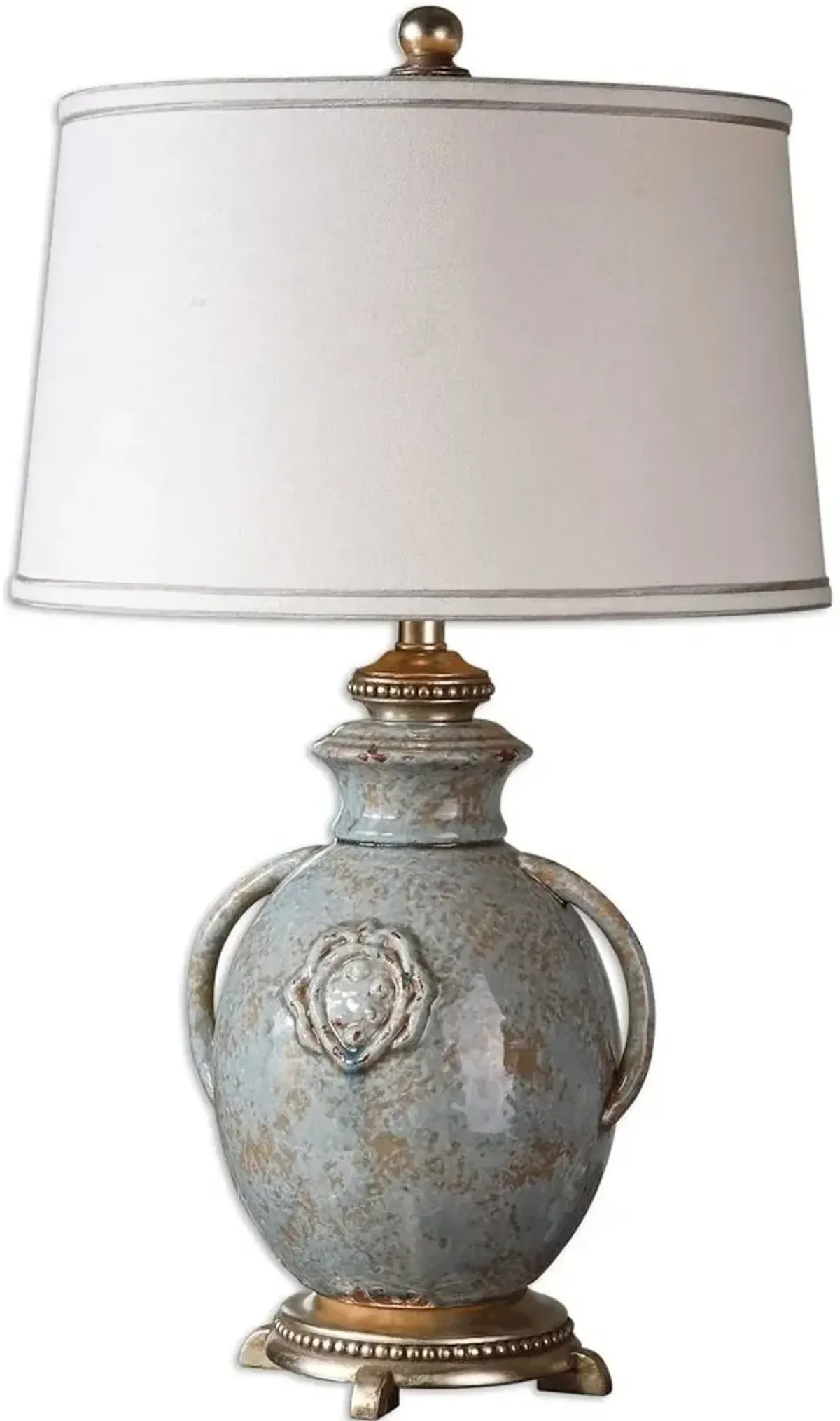 Uttermost Cancello Blue Table Lamp