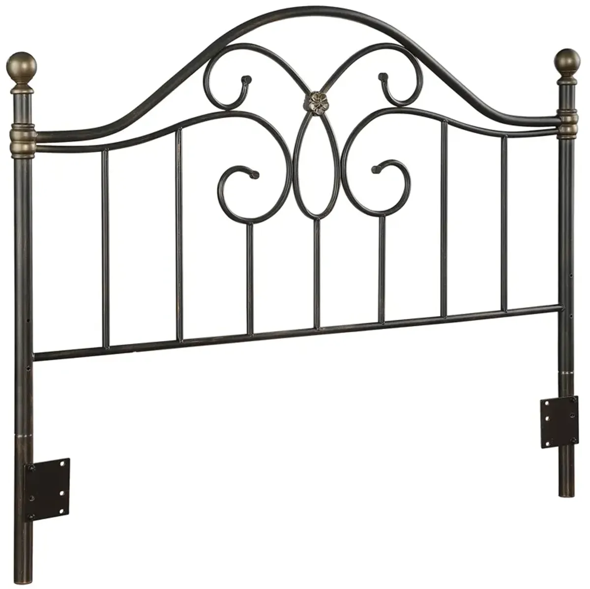 Coaster Bailey Metal Queen Or Full Open Frame Headboard Black