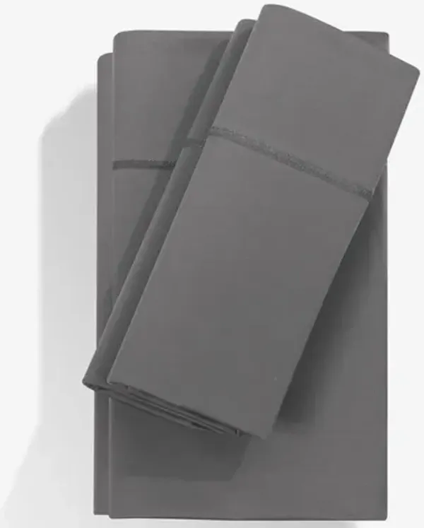 Bedgear Twin/Twin XL Grey Dri-Tec Sheet Set