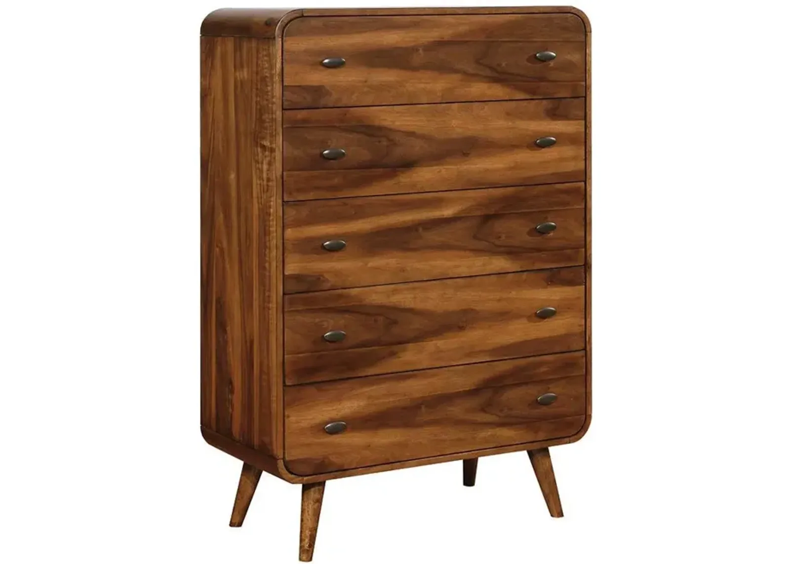 Coaster Robyn 5-Drawer Bedroom Chest Dark Walnut