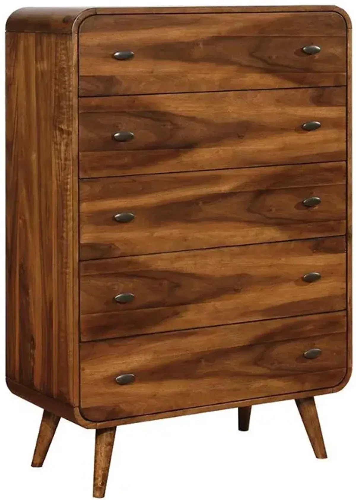 Coaster Robyn 5-Drawer Bedroom Chest Dark Walnut