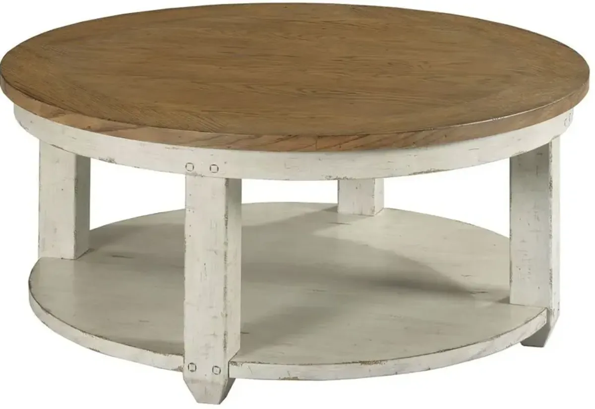 Hammary Chambers Round Coffee Table