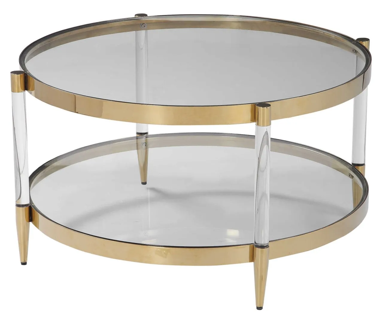 KELLEN GOLD COFFEE TABLE