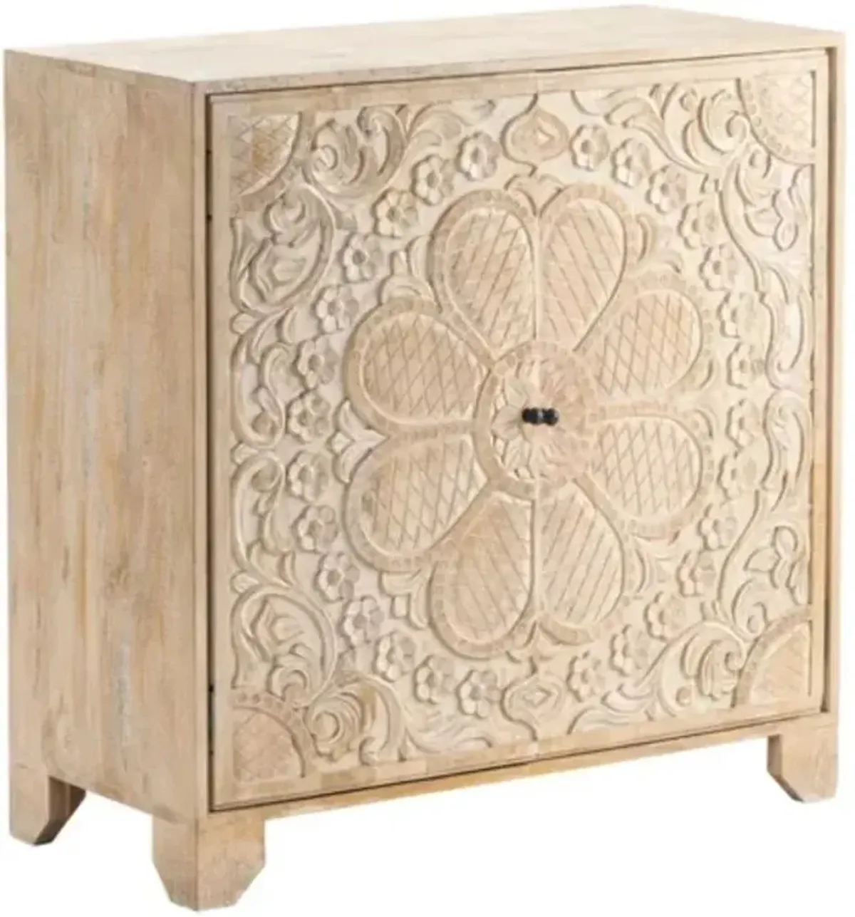 Crestview Meadow Beige Cabinet