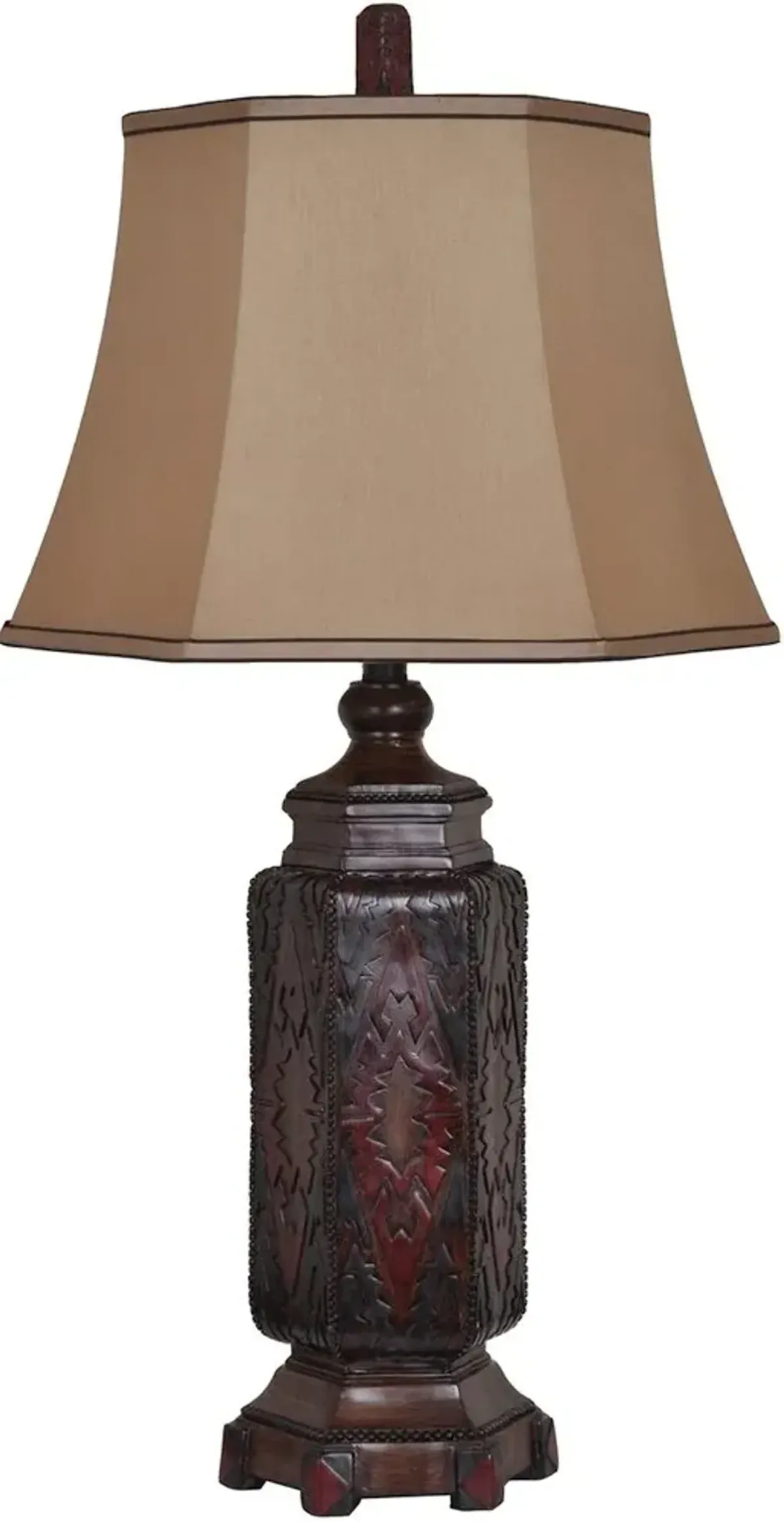 Crestview Reservation Resin Blanket Table Lamp