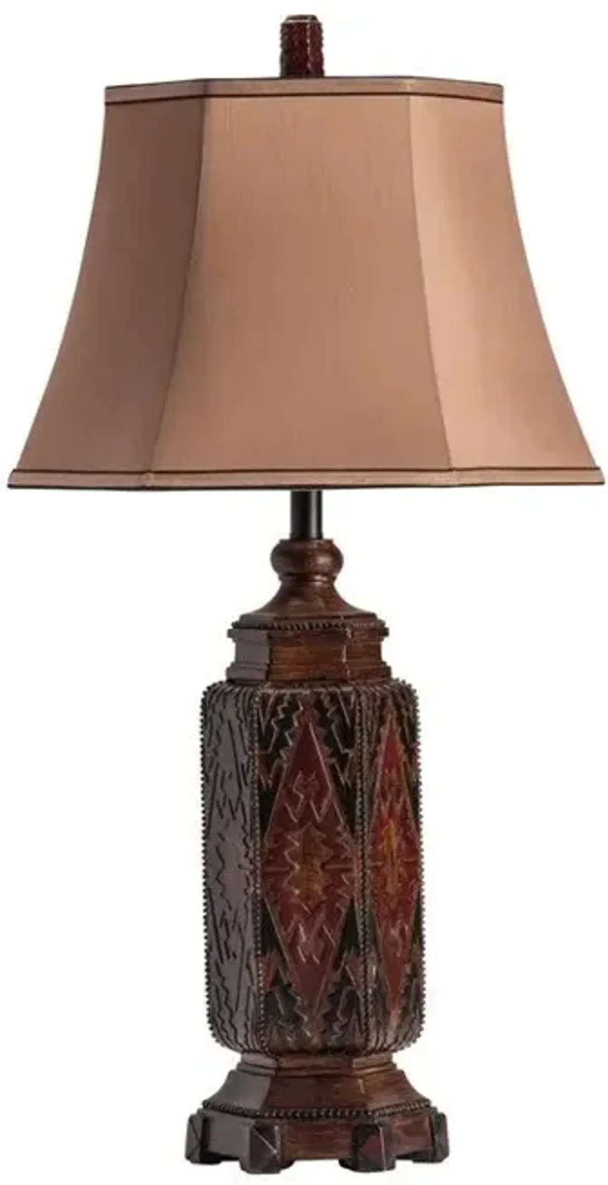 Crestview Reservation Resin Blanket Table Lamp