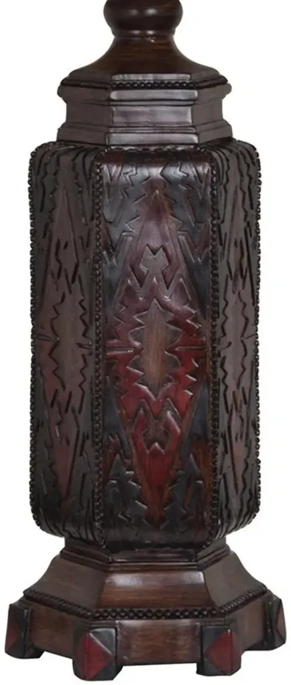 Crestview Reservation Resin Blanket Table Lamp