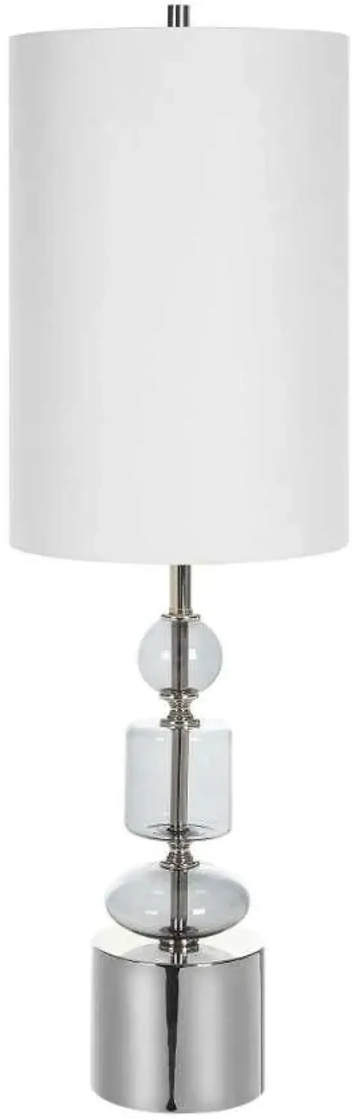 Uttermost Stratus Gray/White Buffet Lamp