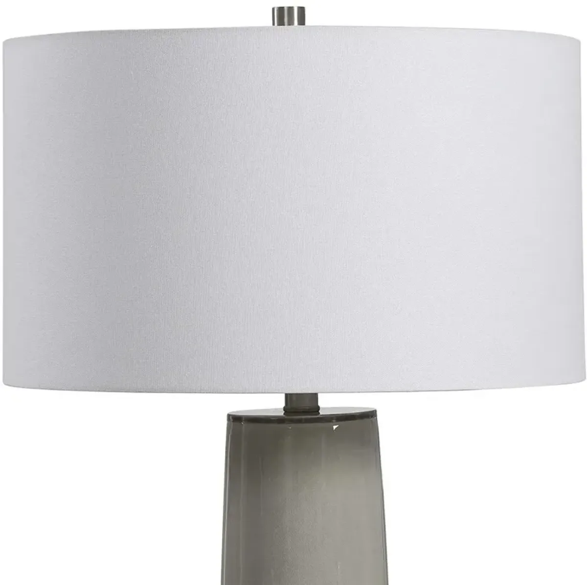 Uttermost Abdel Light Gray Glaze Table Lamp