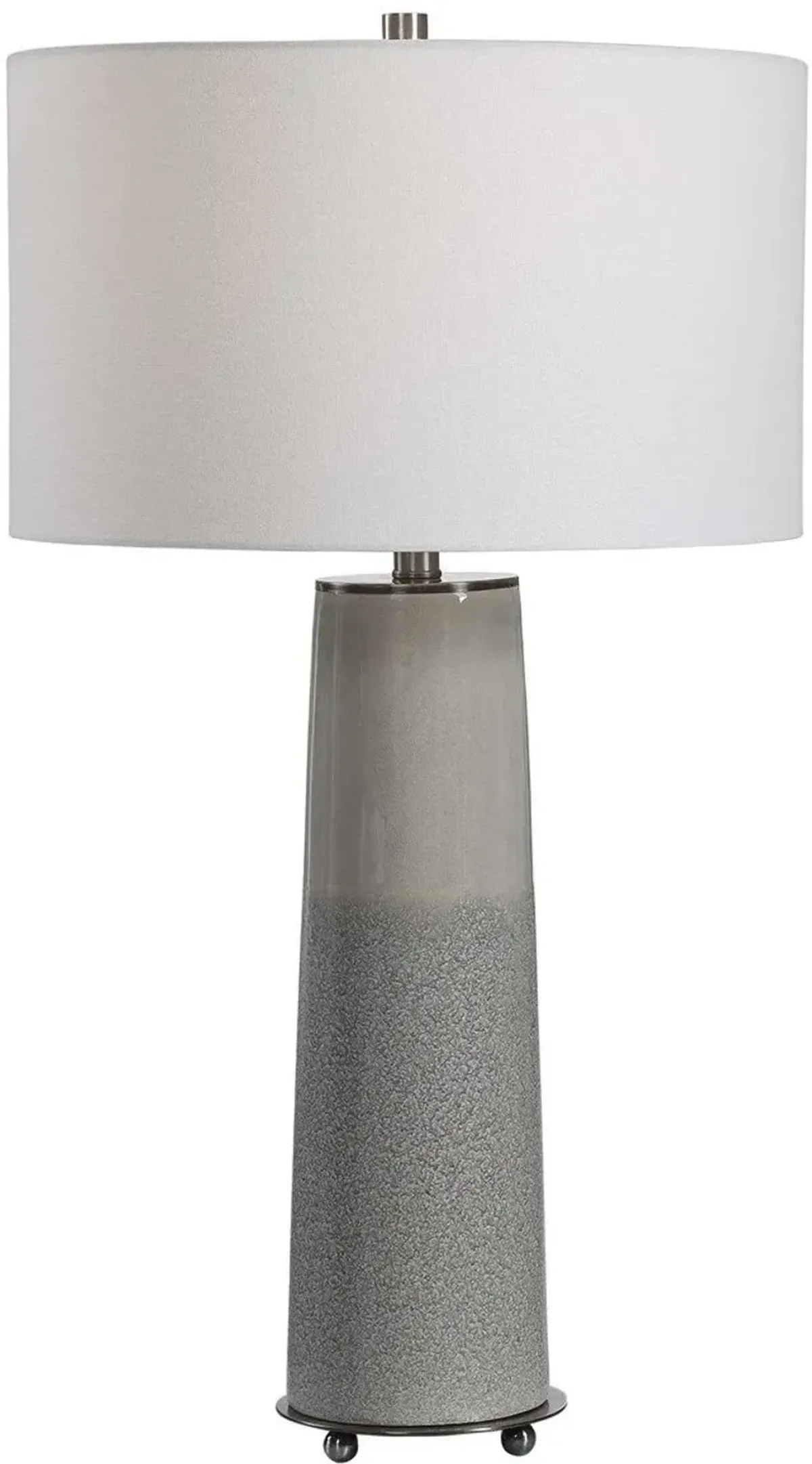 Uttermost Abdel Light Gray Glaze Table Lamp