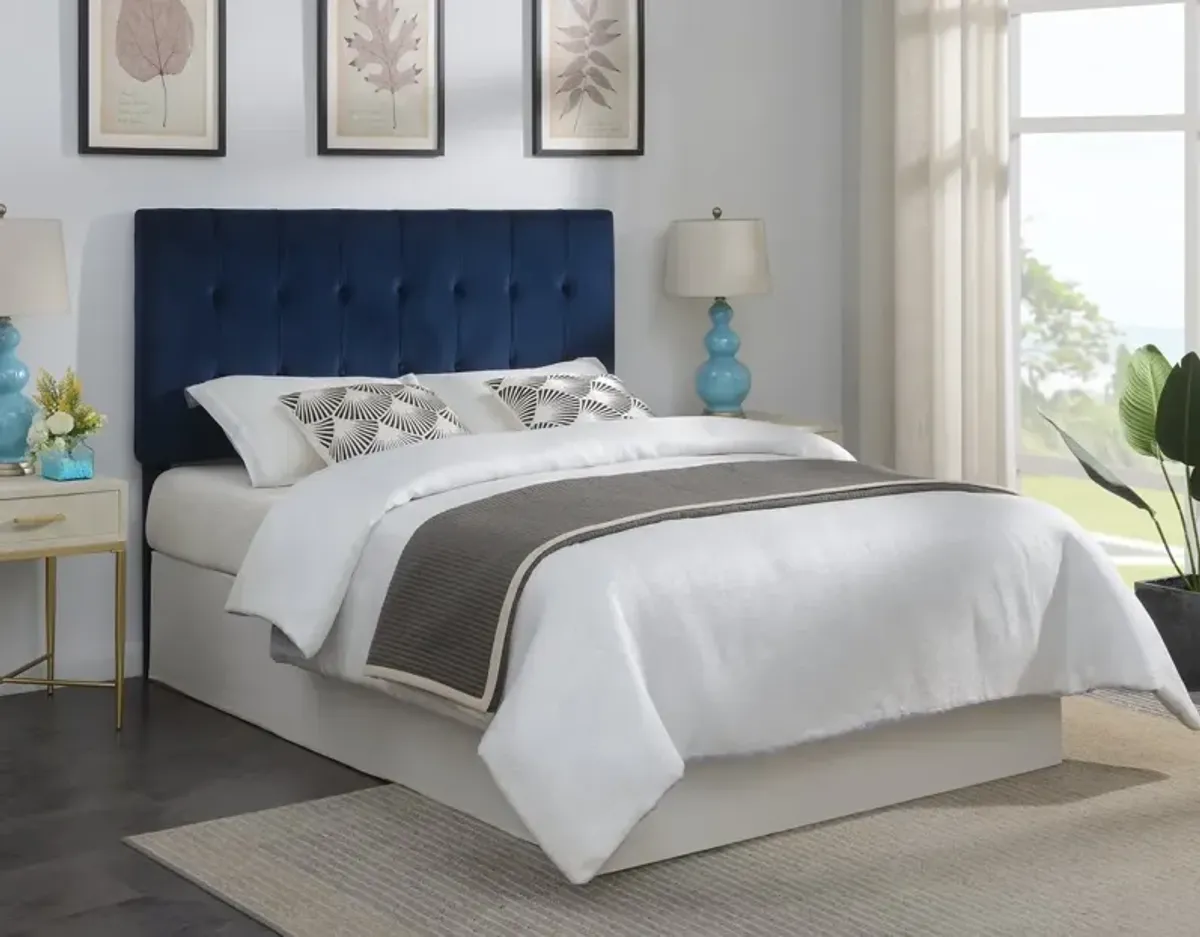 Steve Silver Regina Navy Blue Queen Headboard