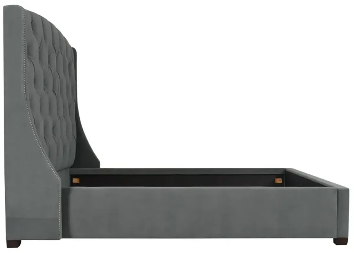 Bernhardt Jordan Fabric Shelter Bed Queen