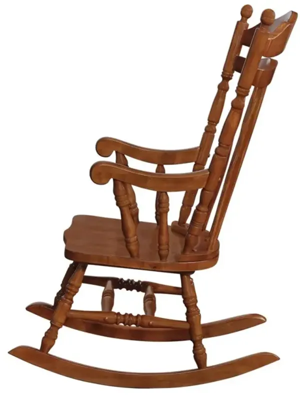 Rocking Armchair Medium Brown