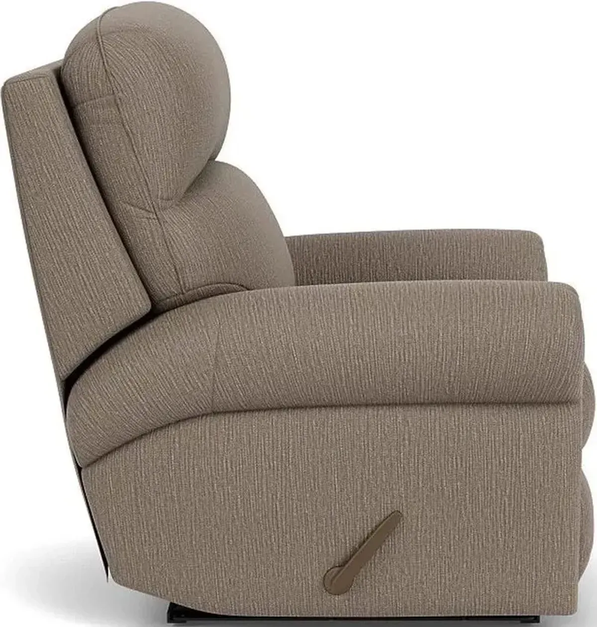 Flexsteel Langston Brown Pewter Manual Recliner