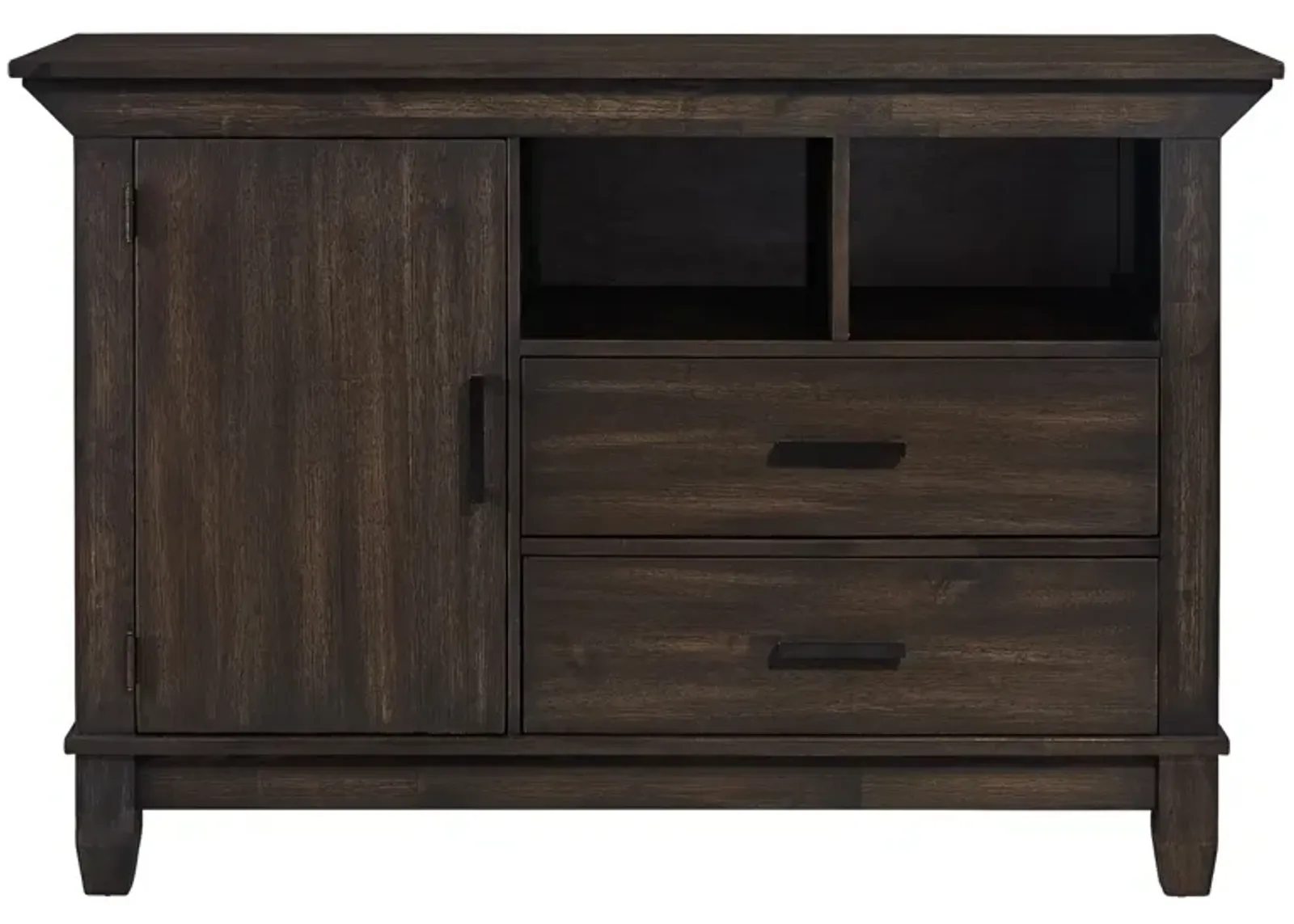 Liberty Furniture Double Bridge Dark Chestnut Sideboard