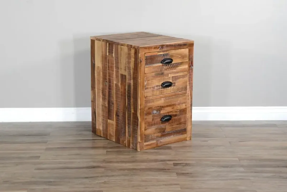 Sunny Designs Havana Rustic Acacia File Cabinet