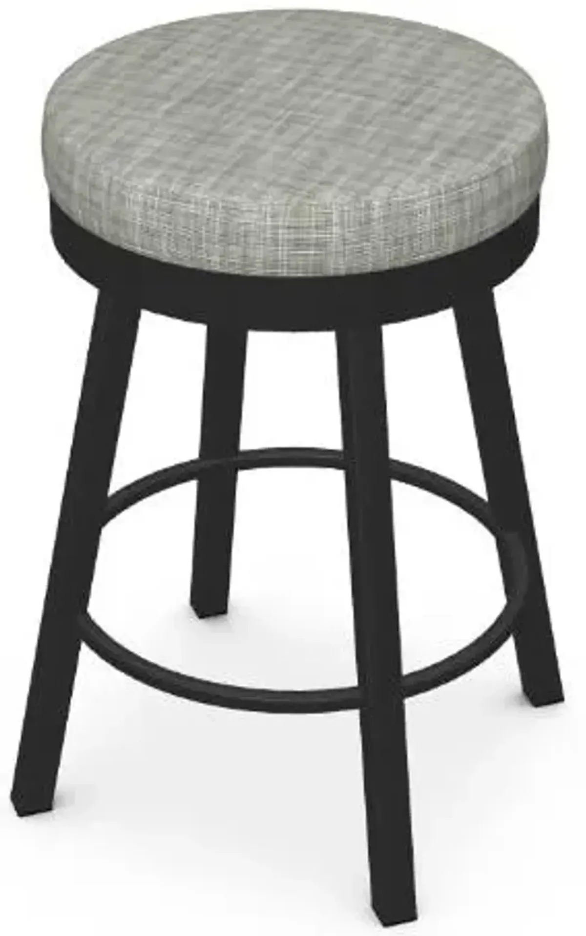 Amisco Rudy Backless Counter Height Swivel Stool