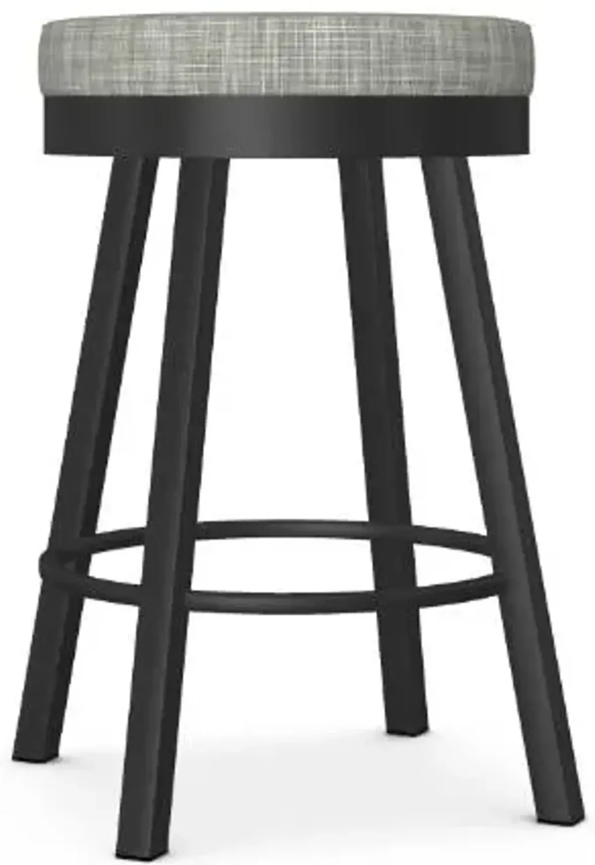 Amisco Rudy Backless Counter Height Swivel Stool