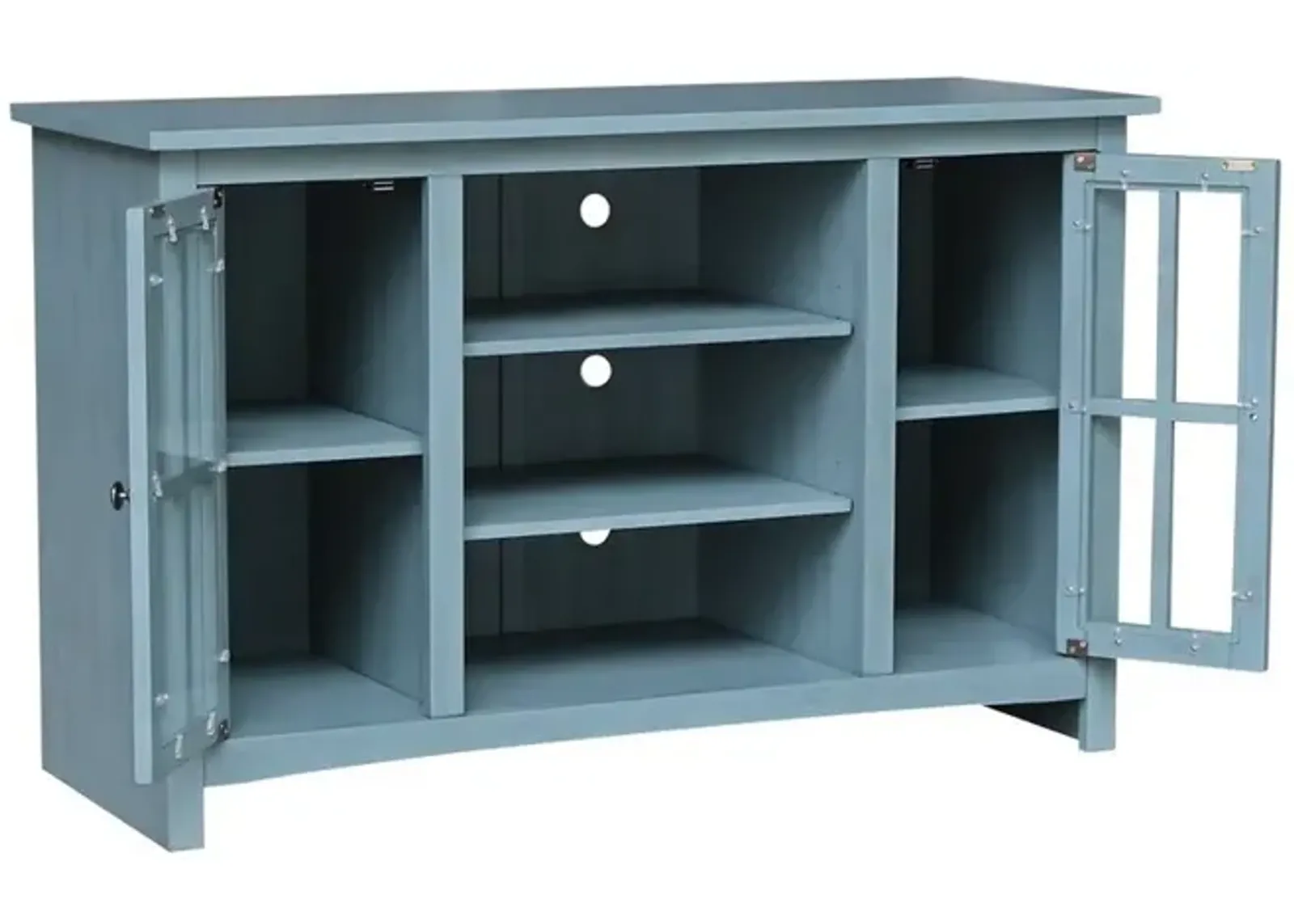 John Thomas Destinations 48 Inch TV Stand in Ocean Blue