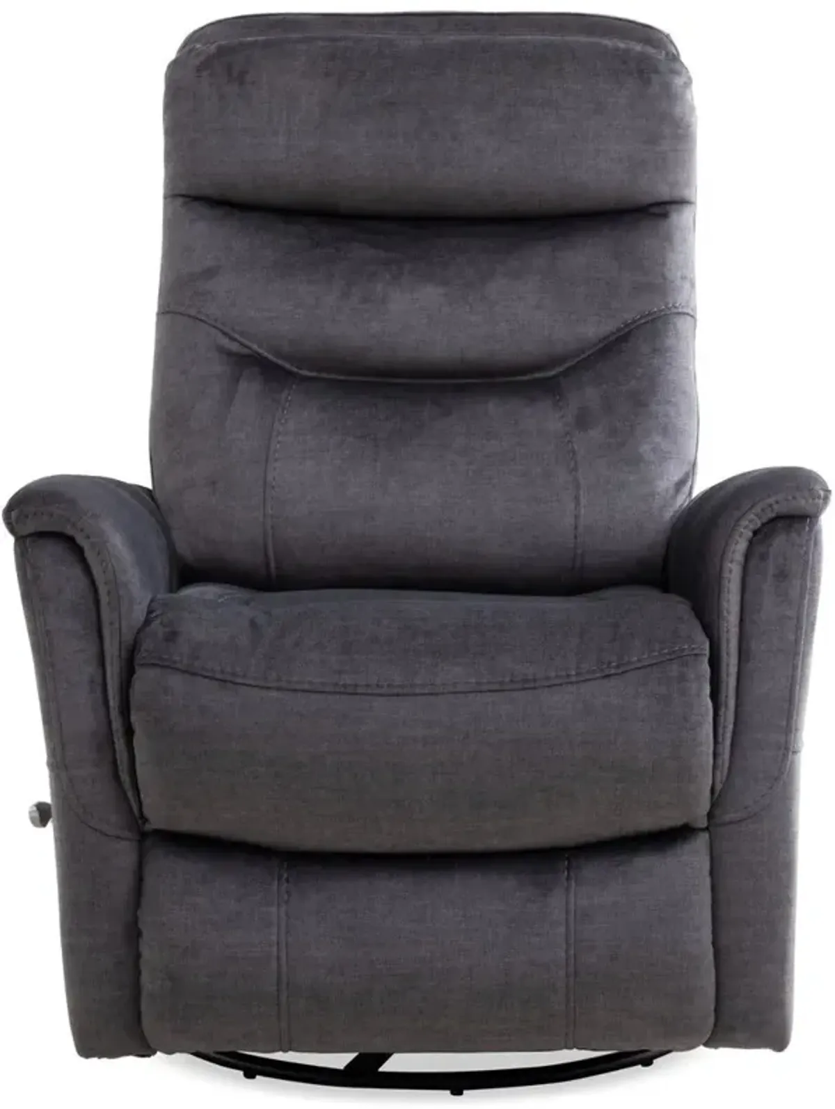 Parker House Gemini Capri Charcoal Manual Swivel Recliner