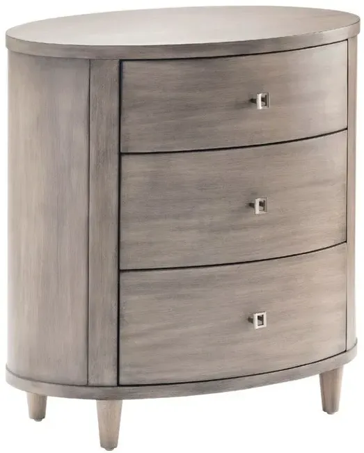 HAWTHORNE ESTATE GREY WASH OVAL CHEST